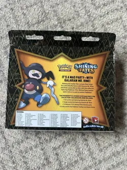 Pokemon - Shining Fates Mad Party Pin Collection 'Galarian Mr. Rime' Sealed - Image 4
