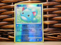 Pokemon MARILL 88/130 REVERSE HOLO | HP Heavy Play | Diamond & Pearl | 2007 - Image 1