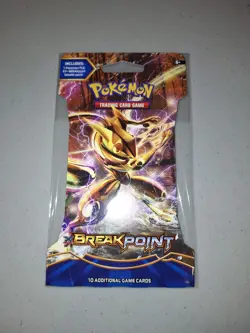 Pokemon TCG XY Break Point Sleeved Booster Pack New Sealed Greninja Art Sealed - Image 1