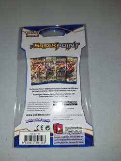 Pokemon TCG XY Break Point Sleeved Booster Pack New Sealed Greninja Art Sealed - Image 2