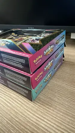 Pokemon TCG Shining Fates Mad Party Pin Collection 3x Lot Mr. Rime Polteageist - Image 4