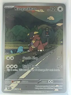 Kangaskhan 204/182 SV10: Destined Rivals Illustration Rare Holo Near Mint - Image 1