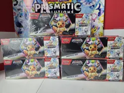 Pokemon Sams Club Prismatic Evolution Booster Bundle + Surprise Box X 5. - Image 1