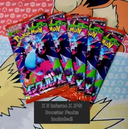 Arceus 020/022 Movie Promo 2009 Pokemon CGC 7.5 + 5 Packs of JPN Inferno X - Image 4