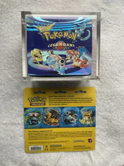 Pokemon Legendary Collection Booster Box (EMPTY) & XY Evolutions Blister 3 Pack - Image 2