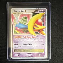 Pokemon Cresselia LV.X Diamond & Pearl 103/106 Rare Holo Level Up Psychic HP 10… - Image 1