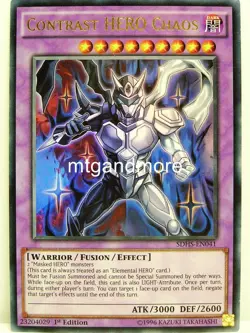 Yu-Gi-Oh - 1x Contrast HERO Chaos - SDHS - Structure Deck Hero Strike - Image 1