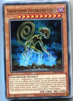 Yu-GI-OH Erdgebundener Unsterblicher Cusillu Common LDS3-DE040 - Image 1