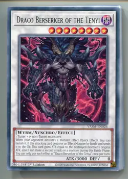 Yu-Gi-Oh! Draco Berserker of the Tenyi Rare englisch VASM-EN026 - Image 1