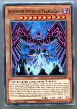 Yu-GI-OH Erdgebundener Unsterblicher Wiraqocha Rasca Common LDS3-DE044 - Image 1