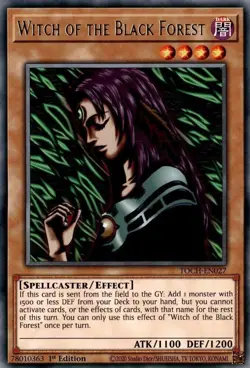 Witch of the Black Forest - TOCH-EN027 - Rare - 1st Edition - Yugioh - Image 1