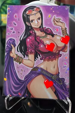 One Piece (Nico Robin) - Double Sided - ACG Waifu Sexy Nude Trading Card OPCG - Image 1