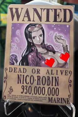 One Piece (Nico Robin) - Double Sided - ACG Waifu Sexy Nude Trading Card OPCG - Image 2