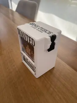 WANTED Double Sleeved Deck Box With Mystery One Piece Cards Included - Image 3