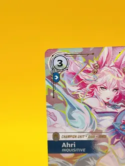 Ahri Inquisitive Spiritforged English Overnumbered 227/221 - Image 3