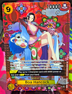 Boa Hancock OP14-112 EN (SP) The Azure Sea's Seven One Piece Card - NM - Image 1