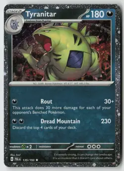 Tyranitar - (Cosmo Foil) 135/193 - Miscellaneous Cards & Products Holo - PTCG - Image 1
