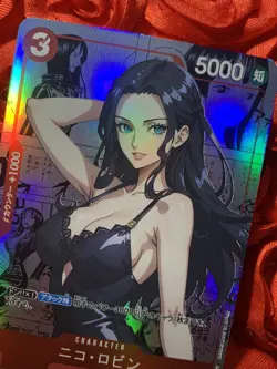 Nico Robin ONE PIECE Comic Book Style Anime Goddess ACG Waifu Holo Girl Card - Image 2