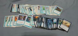 Some Vintage. Magic The Gathering Blue Card Bundle. Mana. Rares. - Image 1