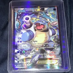 Pokemon Blastoise EX XY122 Full Art Promo Holo XY Set Card - Image 1