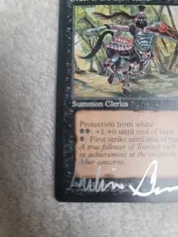 Magic the Gathering Order of the Ebon Hand Card - Image 4