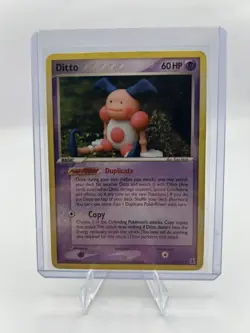 Pokemon Card - Ditto Mr. Mime Delta Species 38/113 Uncommon LP - Image 1