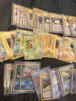 Pokemon Trading Card Game Japanese Mixed Card Lot commons trainers no holos - Image 3