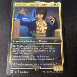 Mike, the Dungeon Master Secret Lair Drop Foil 346 MTG Rare - Image 1