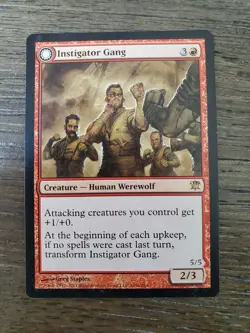 Instigator Gang Wildblood Pack Innistrad Magic MTG - Image 1
