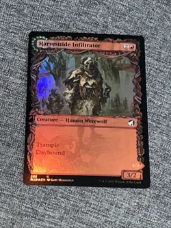 Harvesttide Infiltrator / Assailant MID MTG 293 FOIL COMMON SHOWCASE NM/M - Image 1