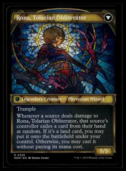 Rona, Herald of Invasion (Showcase) R March of the Machine 295 NM - Image 2