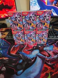 Pokemon Trading Card Game Destined Rivals Booster Bundle LOT OF 6 - Image 1