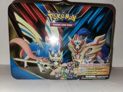 Pokemon Trading Card Game Metal Lunch Box Case 2020 Nintendo Sword & Shield New - Image 1
