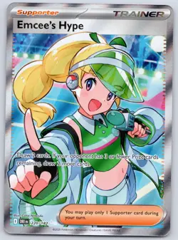 Emcee's Hype 220/182 (NM) - SV10: Destined Rivals -Ultra Rare - Pokemon TCG - Image 1