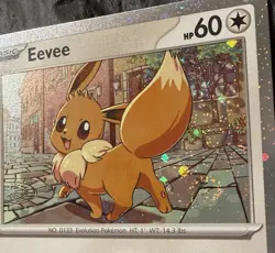 Pokemon TCG Eevee 200 Black Star Promo special swirl 💫✨ X3 - Image 2