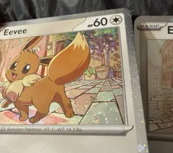 Pokemon TCG Eevee 200 Black Star Promo special swirl 💫✨ X3 - Image 3