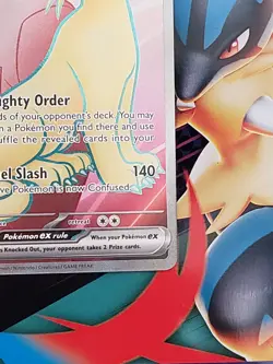 Pokemon TCG Team Rockets Persian EX Full Art 219/182 Destined Rivals Ultra Rare - Image 5