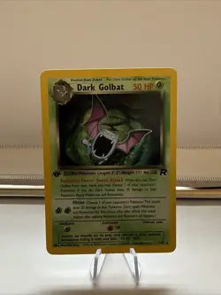 Pokemon TCG Dark Golbat Holo Rare Near Mint Condition 7/82 Fossil Set WOTC - Image 2