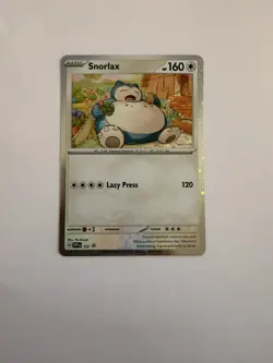 Snorlax SVP 122 Cosmos Holo Black Star Promo Pokemon Card NM Pokemon TCG - Image 1