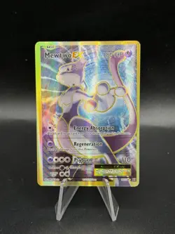 2016 Pokemon XY Evolutions ~ Mewtwo EX Full Art #103/108 ~ NM EJ3 - Image 1