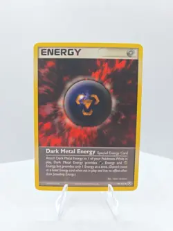 Pokemon Card Energy Dark Metal Energy 94/109 EX Team Rocket Returns Uncommon - Image 1