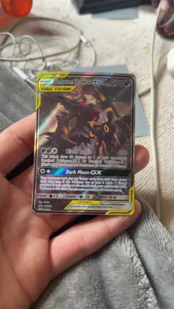Pokemon TCG Umbreon & Darkrai GX SM241 Tag Team NM/Mint Condition - Image 2