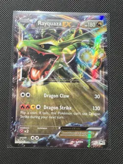 Pokemon Rayquaza EX XY73 XY Holo - Image 1