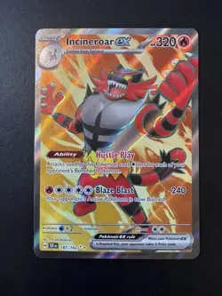 Pokemon TCG - Incineroar ex 187/162 Temporal Forces - Ultra Rare - NM - Image 3