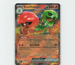 Scovillain ex 037/191 Holo Double Rare SV: Surging Sparks Pokemon TCG NM 2024 - Image 1