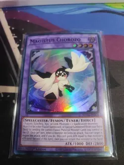 Yu-Gi-Oh! Magistus Chorozo SUDA-EN100 Super Rare - Image 1