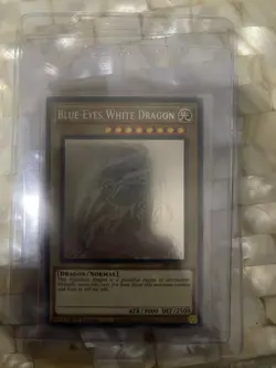 Yu-Gi-Oh! TCG 1st Edition Foil Dark Magician Girl & Blue-Eyes White Dragon Lot 2 - Image 3