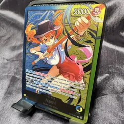 ALT' Nami OP11-041 L , foil, O.P.C. One Piece card, tag: nico robin - Image 4
