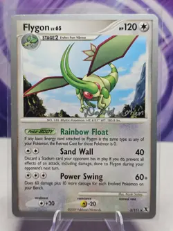 Flygon 5/111 Rising Rivals World Championships 2009 Rare Pokemon Card NM - Image 1