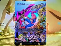 Feed the Swarm mythic magic the gathering spider-man trading card singles - Image 1